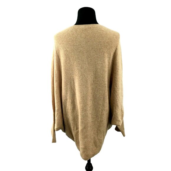 J MCLAUGHLIN Rudd cashmere sweater - women's sz L camel dolman sleeve large - Picture 5 of 7